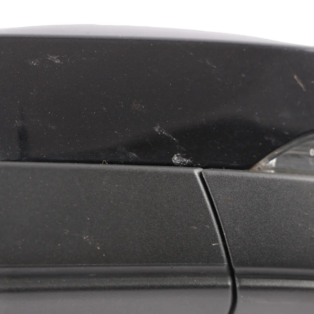 Skoda Octavia Mk3 Door Wing Mirror Left N/S Black Metallic - SKU RHD-5E2857507N-BLK1 - Part number 5E2857507N