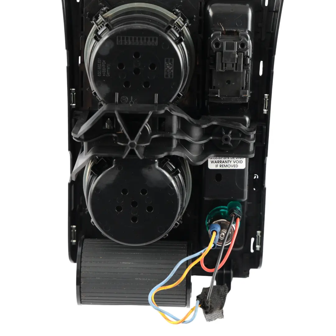 VW Golf Mk7 Centre Console Gear Surround Trim Dual Cup Holder Black - SKU RHD-5G2864263AN-2 - Part number 5G2864263AN