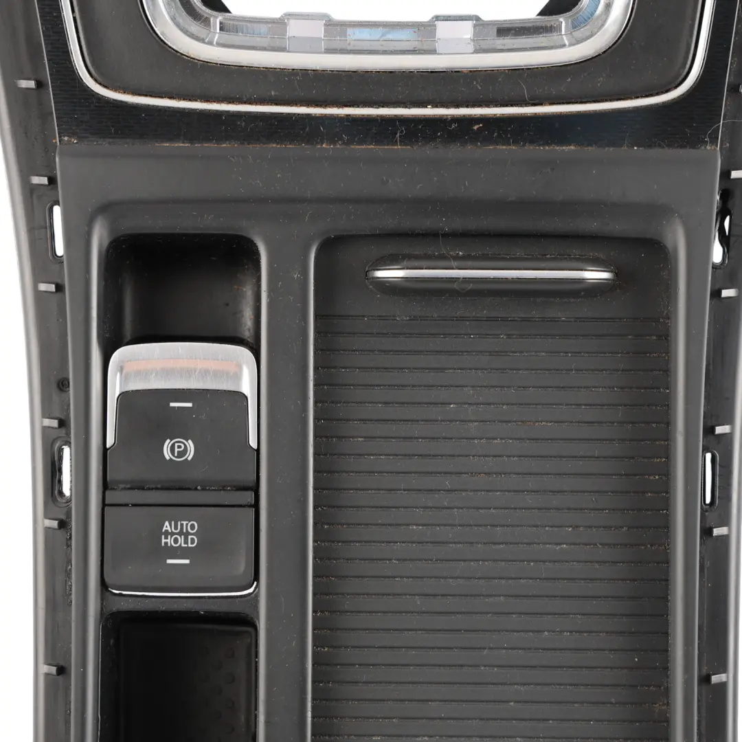 Centre Console Gear Surround Trim Dual Cup Holder Black to VW Golf Mk7 with Part number 5G2864263AN VW Golf Mk7 Centre Console Gear Surround Trim Dual Cup Holder Black - SKU RHD-5G2864263AN-2 - Part number 5G2864263AN