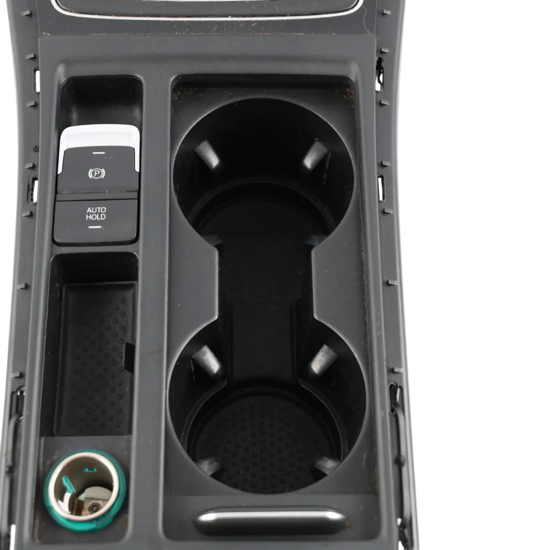 Centre Console Gear Surround Trim Dual Cup Holder Black to VW Golf Mk7 with Part number 5G2864263AN VW Golf Mk7 Centre Console Gear Surround Trim Dual Cup Holder Black - SKU RHD-5G2864263AN-2 - Part number 5G2864263AN