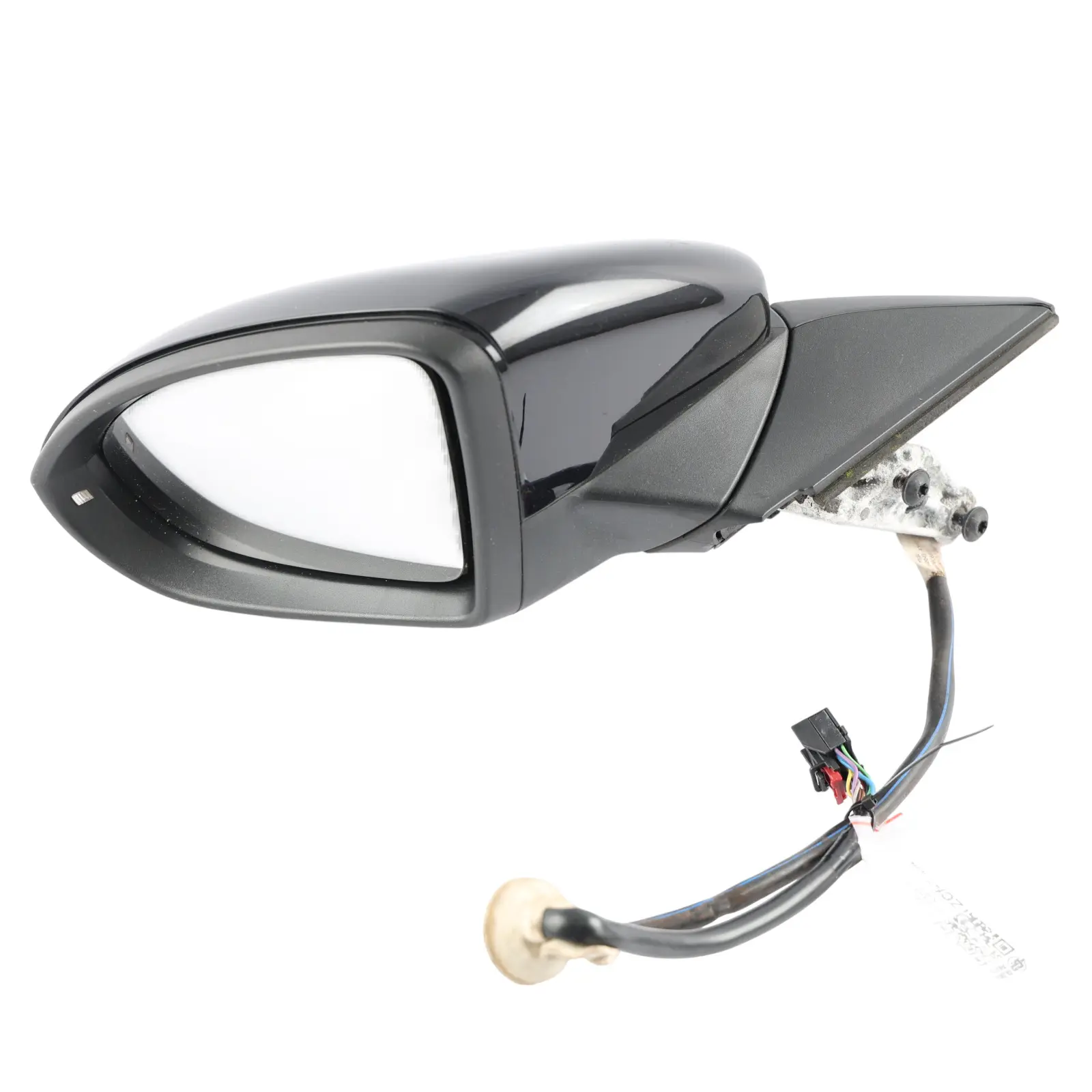 Volkswagen Golf 5G Exterior Wing Mirror Right O/S Deep Black - C9X 5G2857507CA