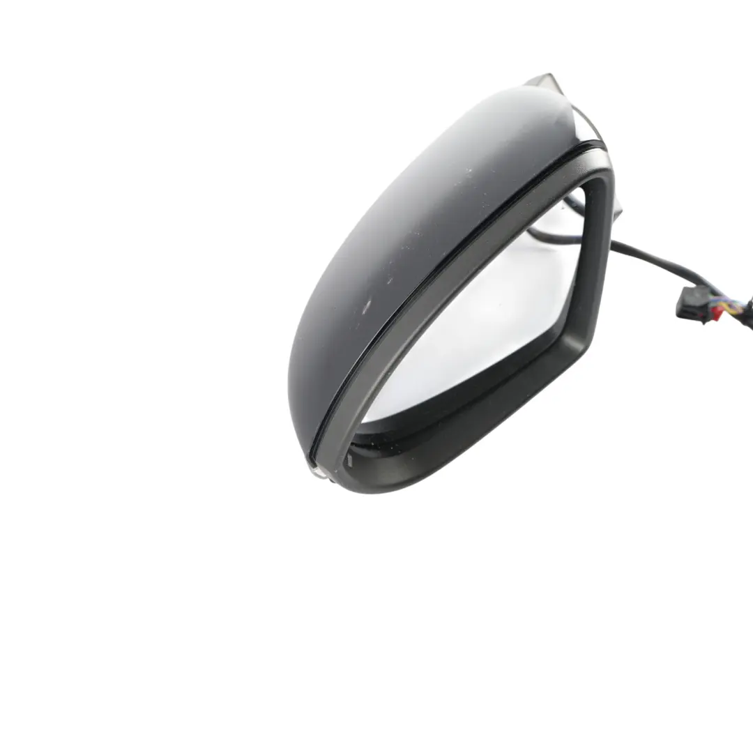 Volkswagen Golf 5G Exterior Wing Mirror Right O/S Deep Black - C9X - SKU RHD-5G2857507CA-DBL - Part number 5G2857507CA
