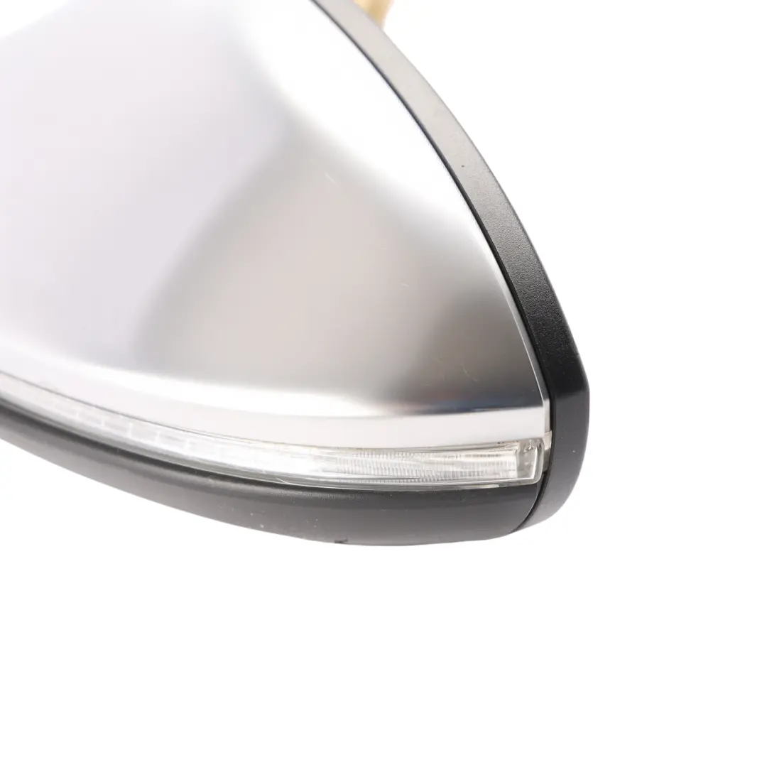 Door Wing Mirror Left N/S Aluminium Cover to Volkswagen Golf Mk7 R with Part number 5G2857507DN Volkswagen Golf Mk7 R Door Wing Mirror Left N/S Aluminium Cover - SKU RHD-5G2857507DN-ALU1 - Part number 5G2857507DN