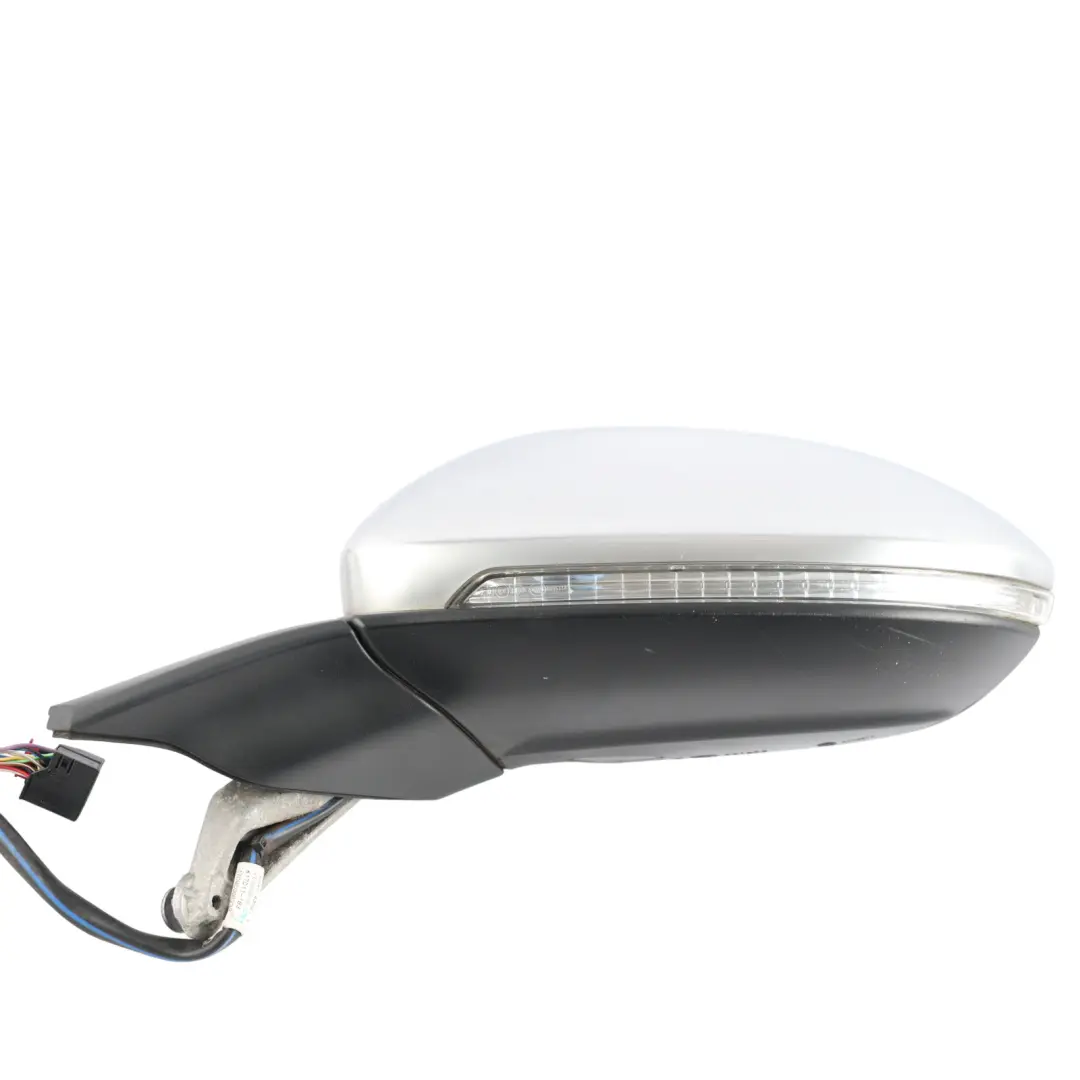 Door Wing Mirror Left N/S Aluminium Cover to Volkswagen Golf Mk7 R with Part number 5G2857507DN Volkswagen Golf Mk7 R Door Wing Mirror Left N/S Aluminium Cover - SKU RHD-5G2857507DN-ALU1 - Part number 5G2857507DN