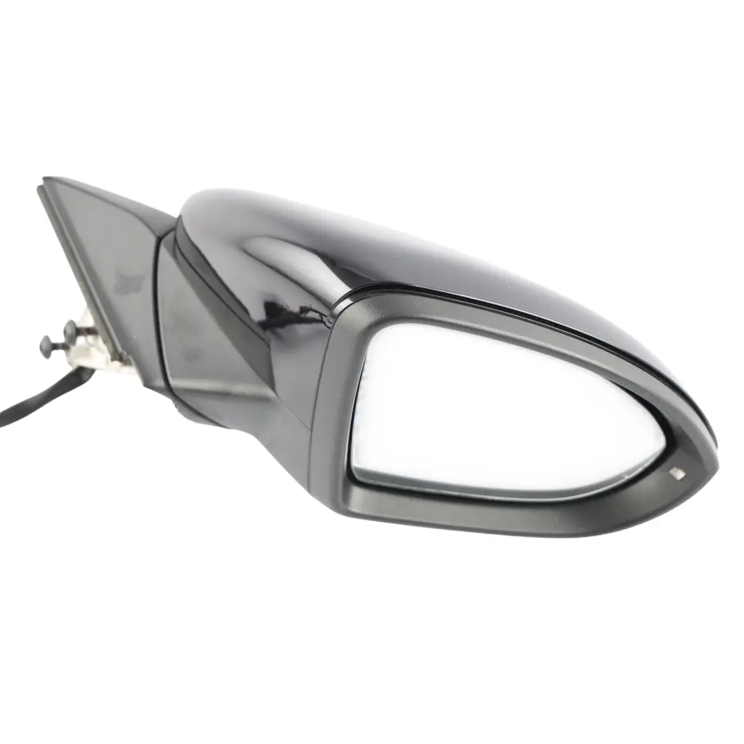 Volkswagen Golf 5G Exterior Wing Mirror Right O/S Deep Black - C9X - SKU RHD-5G2857508AJ-DBL - Part number 5G2857508AJ