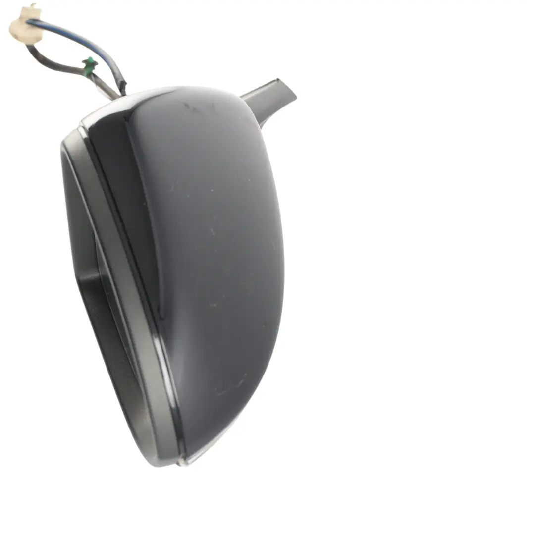 Volkswagen Golf 5G Exterior Wing Mirror Right O/S Deep Black - C9X - SKU RHD-5G2857508AJ-DBL - Part number 5G2857508AJ