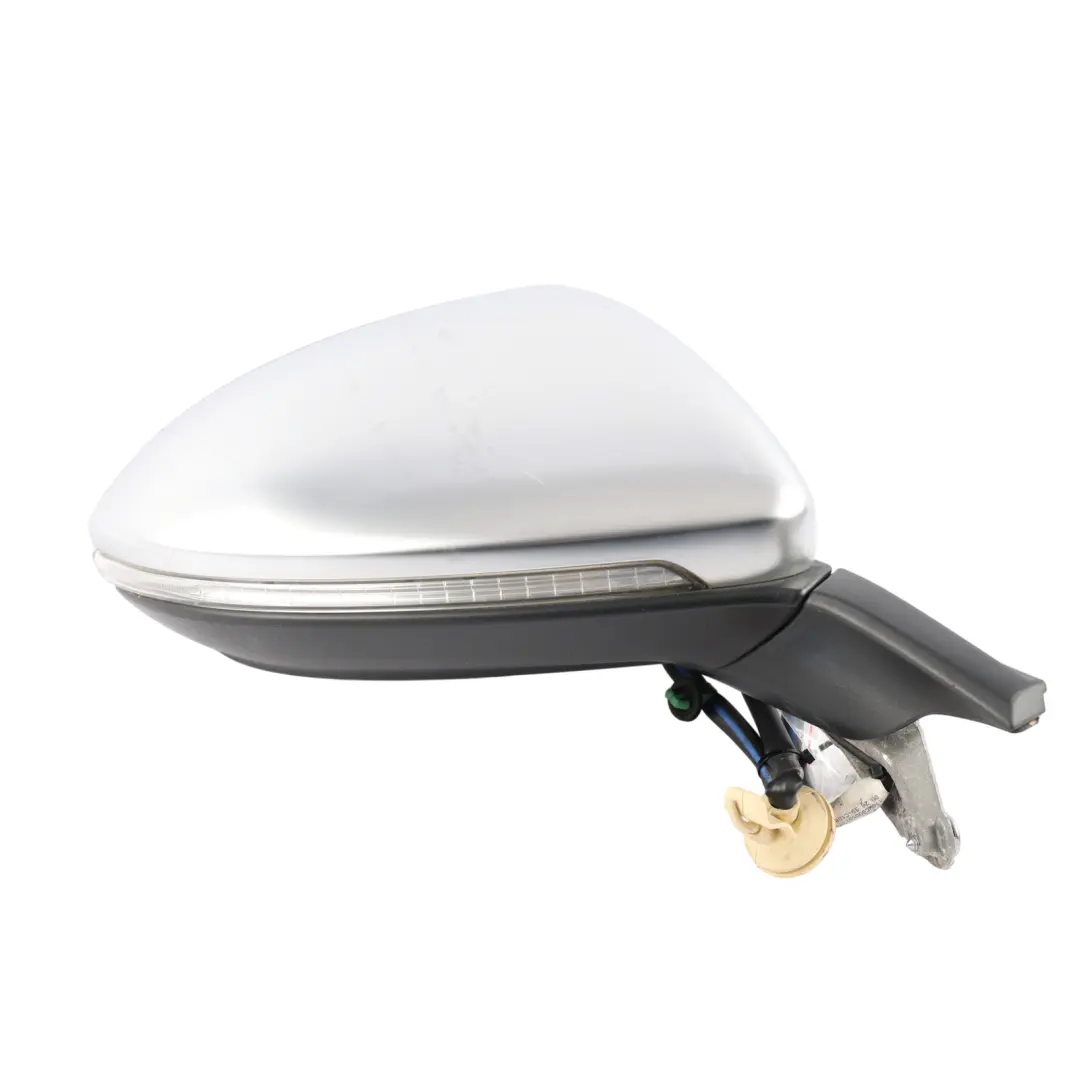 VW Volkswagen Golf Mk7 5G Exterior Wing Mirror Right O/S Aluminium 5G2857508BG - SKU RHD-5G2857508BG-ALU - Part number 5G2857508BG-ALU