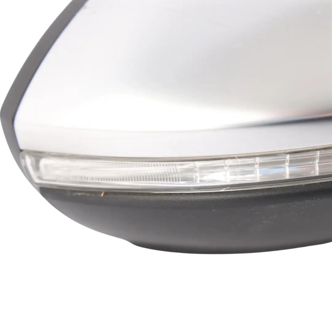 VW Volkswagen Golf Mk7 5G Exterior Wing Mirror Right O/S Aluminium 5G2857508BG - SKU RHD-5G2857508BG-ALU - Part number 5G2857508BG-ALU