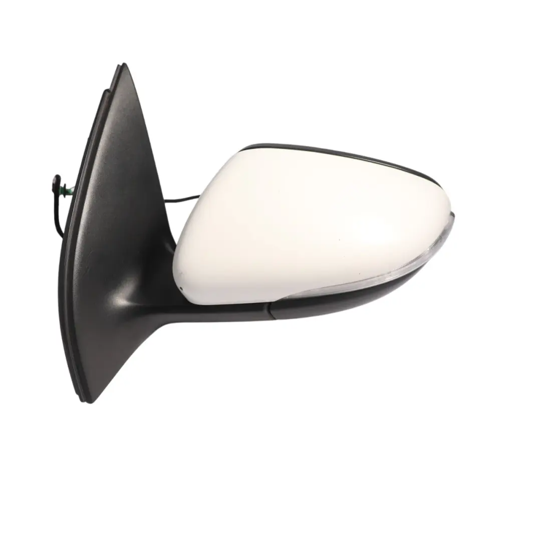 Volkswagen Golf Mk7 Wing Mirror Electric Heated Left N/S Candy White - B9A / F9E - SKU RHD-5K0857507AD-CWH - Part number 5K0857507AD-CWH