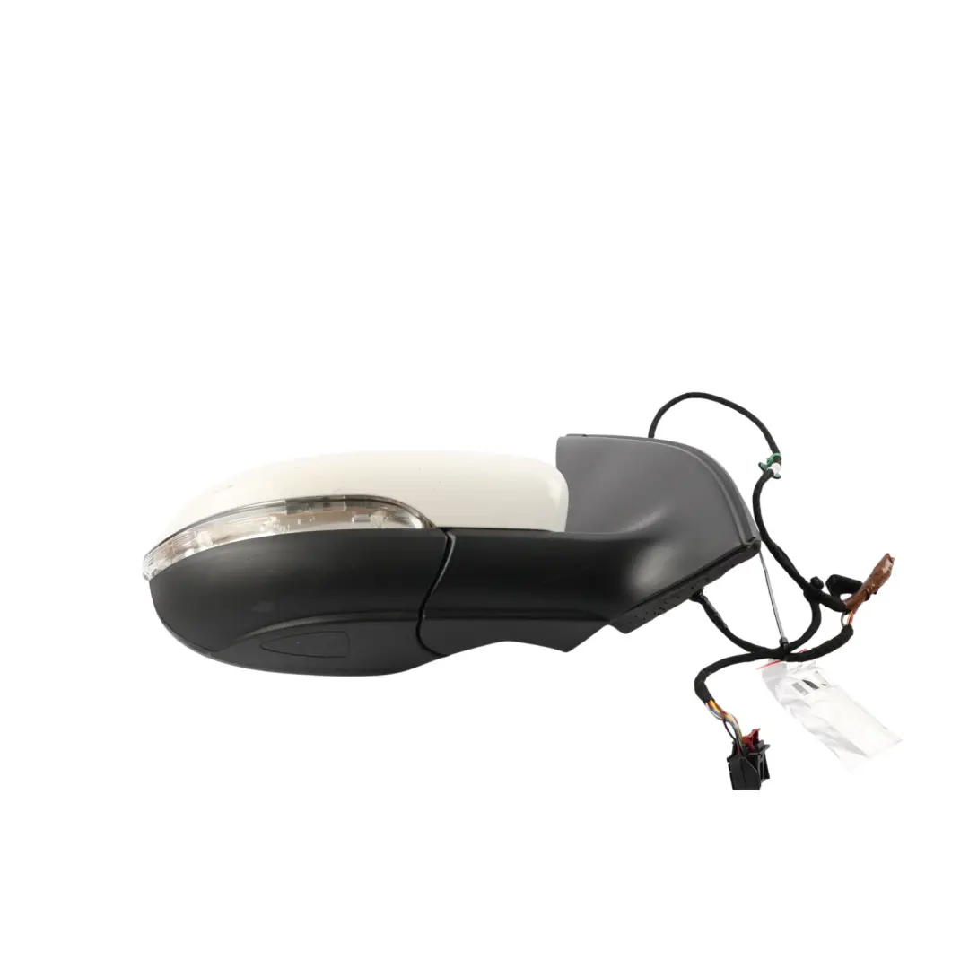 VW Volkswagen Golf Mk6 Electric Wing Mirror Right O/S Candy White - B9A / F9E - SKU RHD-5K0857508AD-CWH - Part number 5K0857508AD-CWH