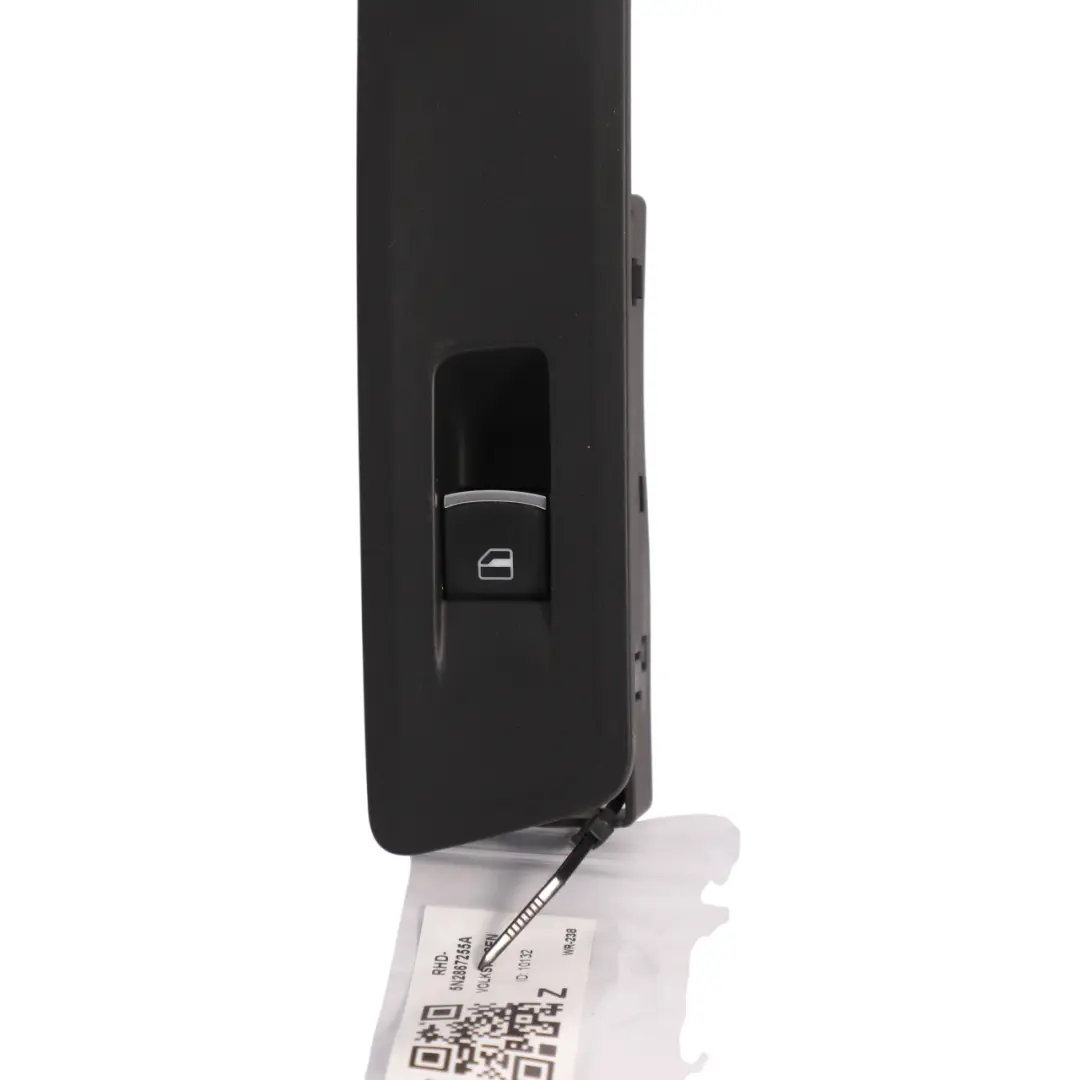 Front Window Control Switch Button Left N/S to Volkswagen Tiguan 5N with Part number 5N2867255A Volkswagen Tiguan 5N Front Window Control Switch Button Left N/S - SKU RHD-5N2867255A - Part number 5N2867255A