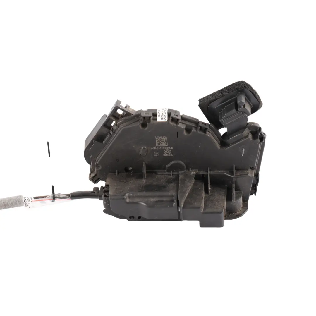 Volkswagen Golf Mk7 Front Left N/S Door Lock Mechanism Handle Carrier - SKU RHD-5TC837015D-1 - Part number 5TC837015D