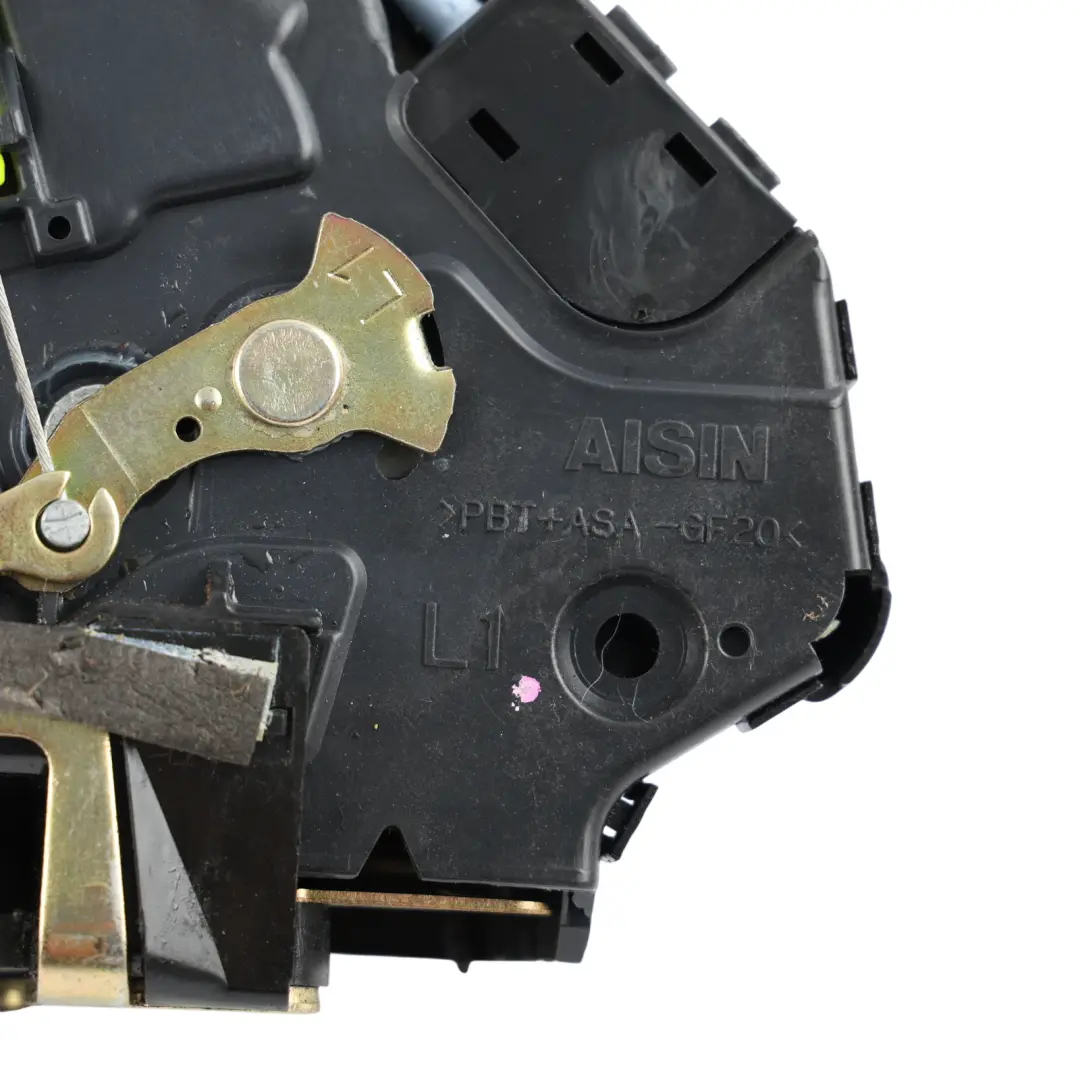 Front Door Lock Latch Mechanism Passenger Side N/S to Toyota Corolla E12 with Part number 6904002131 Toyota Corolla E12 Front Door Lock Latch Mechanism Passenger Side N/S - SKU RHD-6904002131 - Part number 6904002131