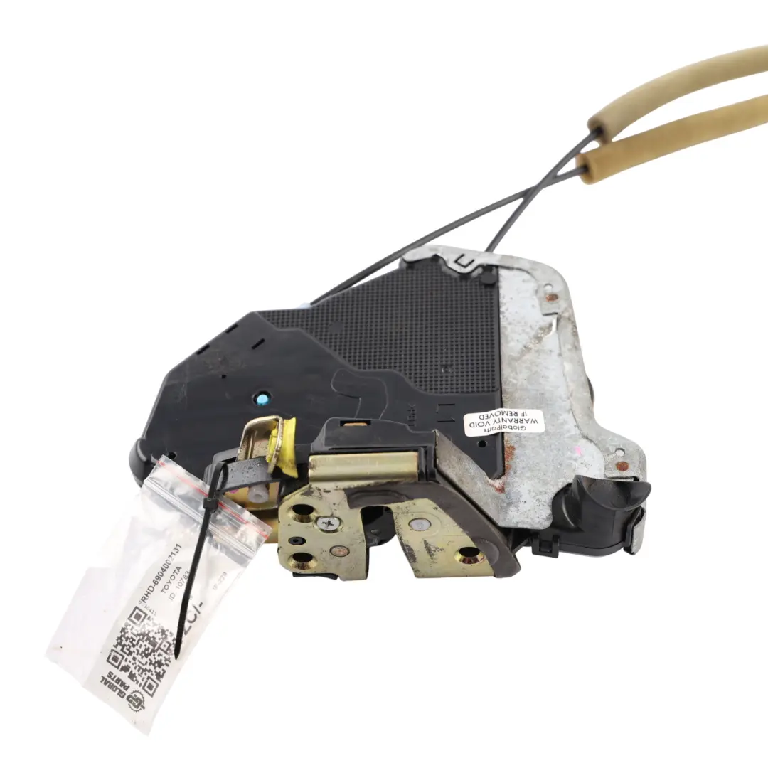 Front Door Lock Latch Mechanism Passenger Side N/S to Toyota Corolla E12 with Part number 6904002131 Toyota Corolla E12 Front Door Lock Latch Mechanism Passenger Side N/S - SKU RHD-6904002131 - Part number 6904002131