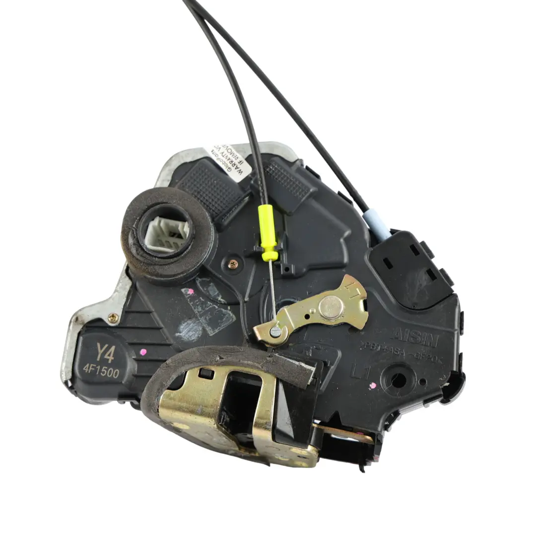 Front Door Lock Latch Mechanism Passenger Side N/S to Toyota Corolla E12 with Part number 6904002131 Toyota Corolla E12 Front Door Lock Latch Mechanism Passenger Side N/S - SKU RHD-6904002131 - Part number 6904002131