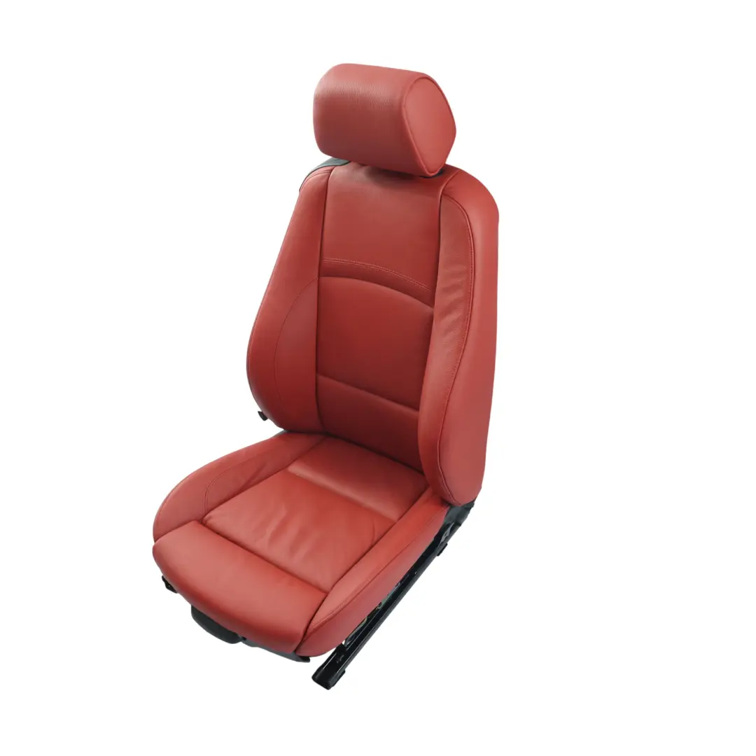 Front Seat Interior Memory Leather Dakota Korall Red Right O/S to BMW E92 with Part number 6978880 BMW E92 Front Seat Interior Memory Leather Dakota Korall Red Right O/S - SKU RHD-6978858-1 - Part number 6978880