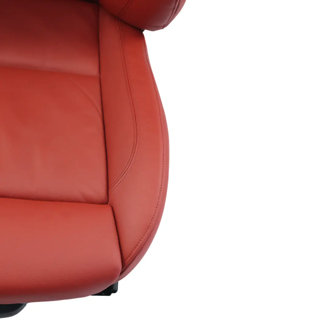 Front Seat Interior Memory Leather Dakota Korall Red Right O/S to BMW E92 with Part number 6978880 BMW E92 Front Seat Interior Memory Leather Dakota Korall Red Right O/S - SKU RHD-6978858-1 - Part number 6978880