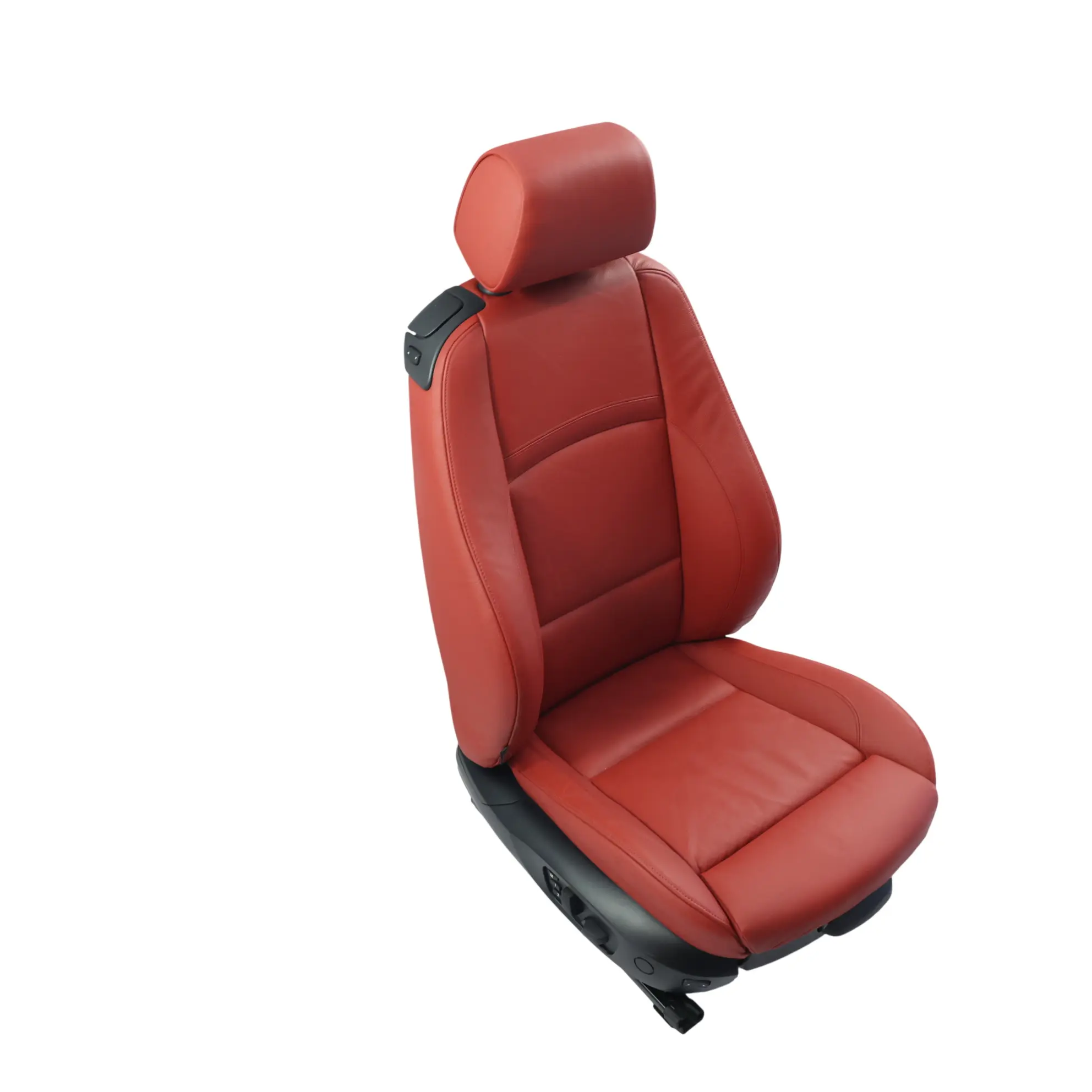 BMW E92 Front Seat Interior Memory Leather Dakota Korall Red Right O/S