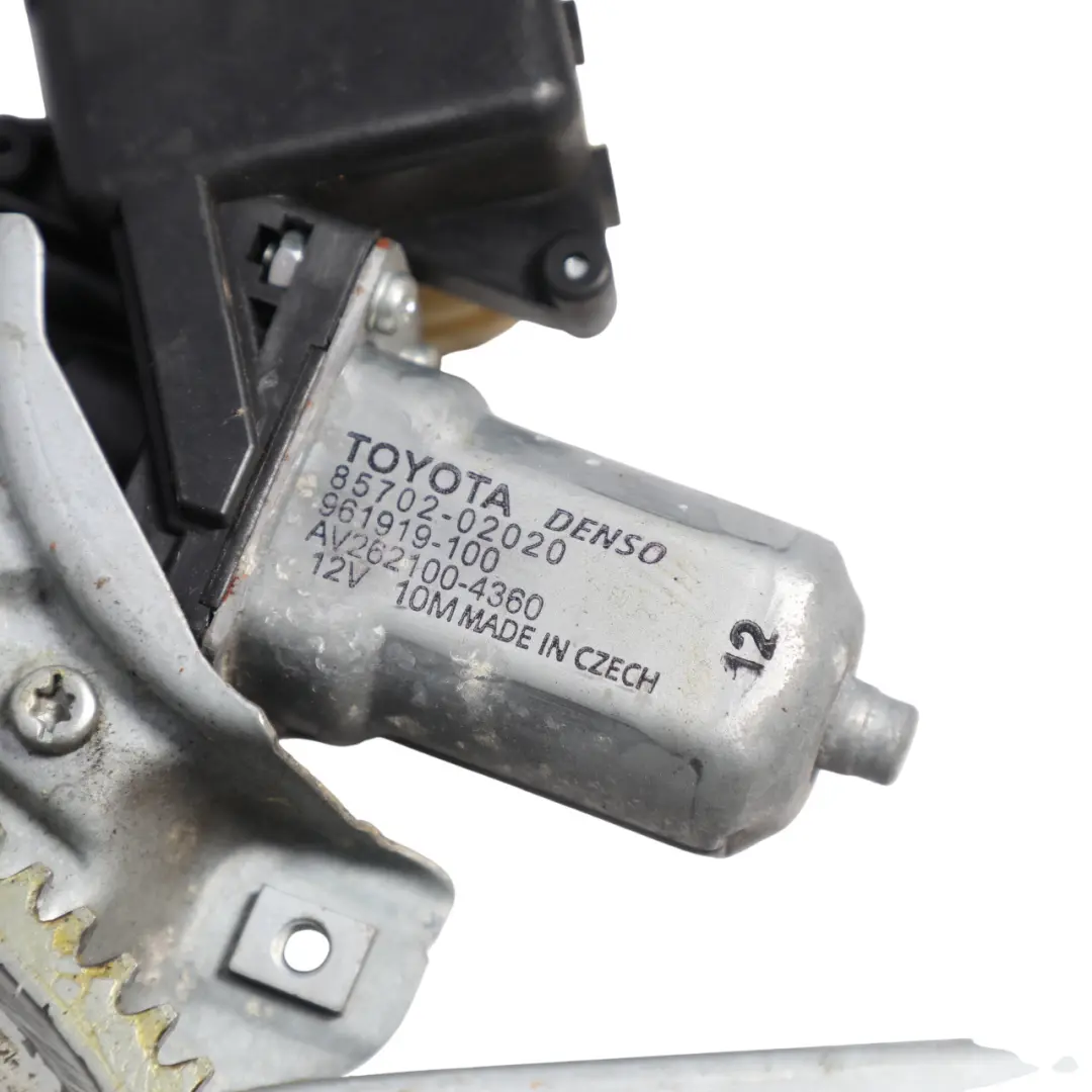 Toyota Avensis T27 Rear Window Regulator Motor Right Driver Side O/S - SKU RHD-6983005130 - Part number 6983005130