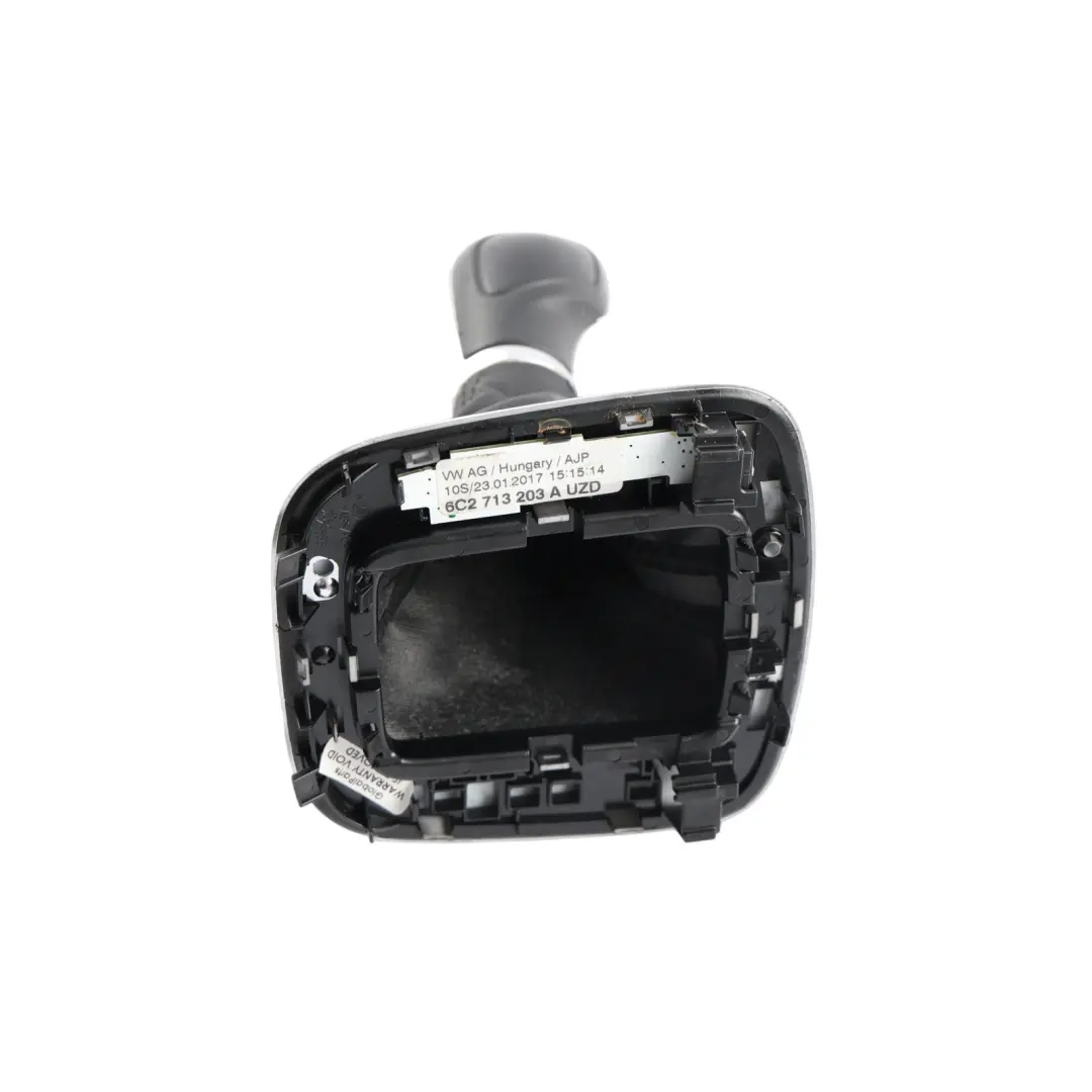 Volkswagen Polo 6C Gear Selector Knob Leather Gaiter DSG Automatic - SKU RHD-6C2713203A - Part number 6C2713203A