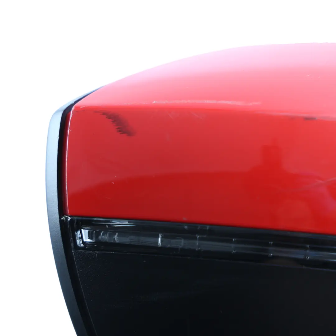 Mk5 6C Door Wing Mirror Right O/S Flash Red - P3G to Volkswagen Polo with Part number 6C2857508B Volkswagen Polo Mk5 6C Door Wing Mirror Right O/S Flash Red - P3G - SKU RHD-6C2857508B-FLRE - Part number 6C2857508B