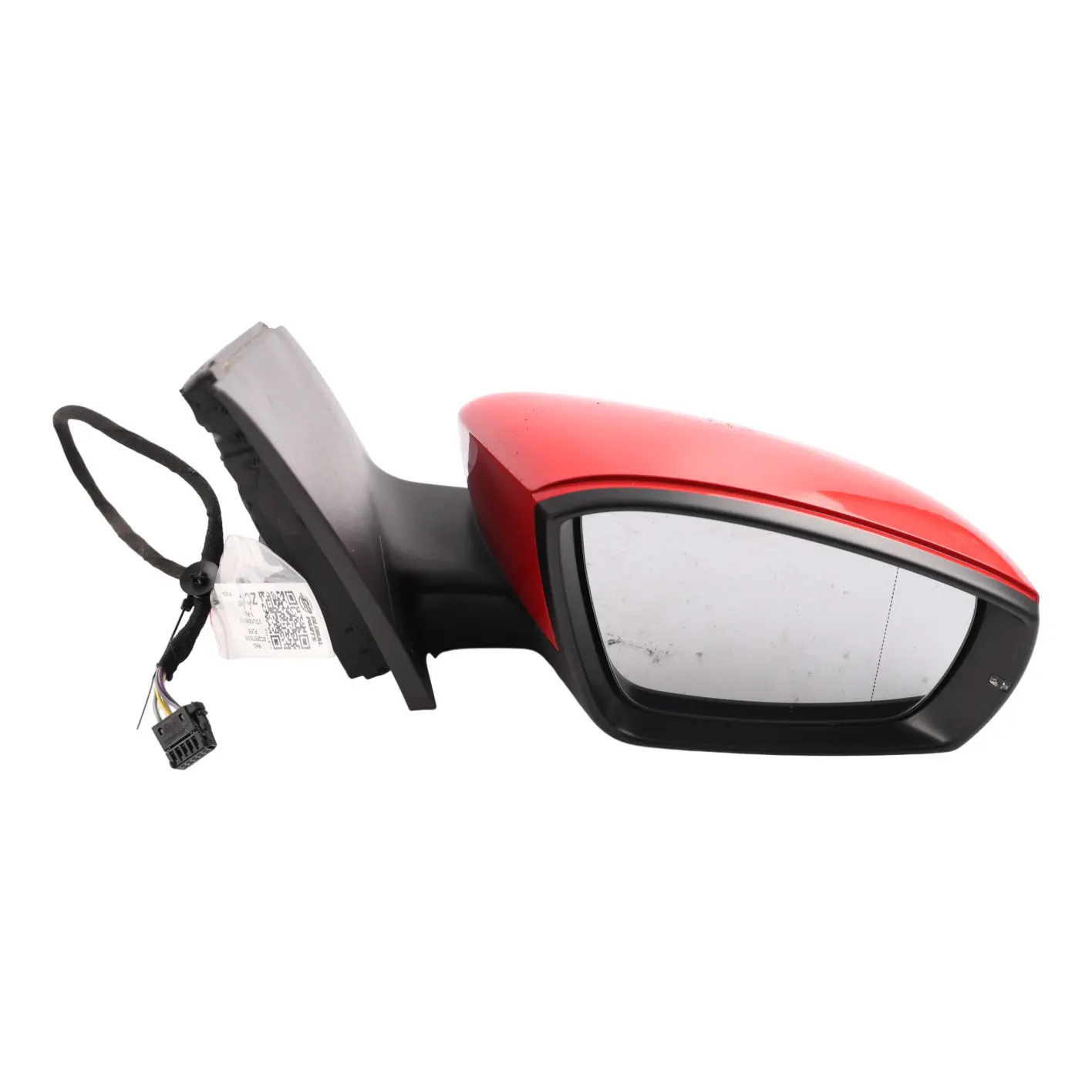 Volkswagen Polo Mk5 6C Door Wing Mirror Right O/S 6C2857508B Flash Red - P3G
