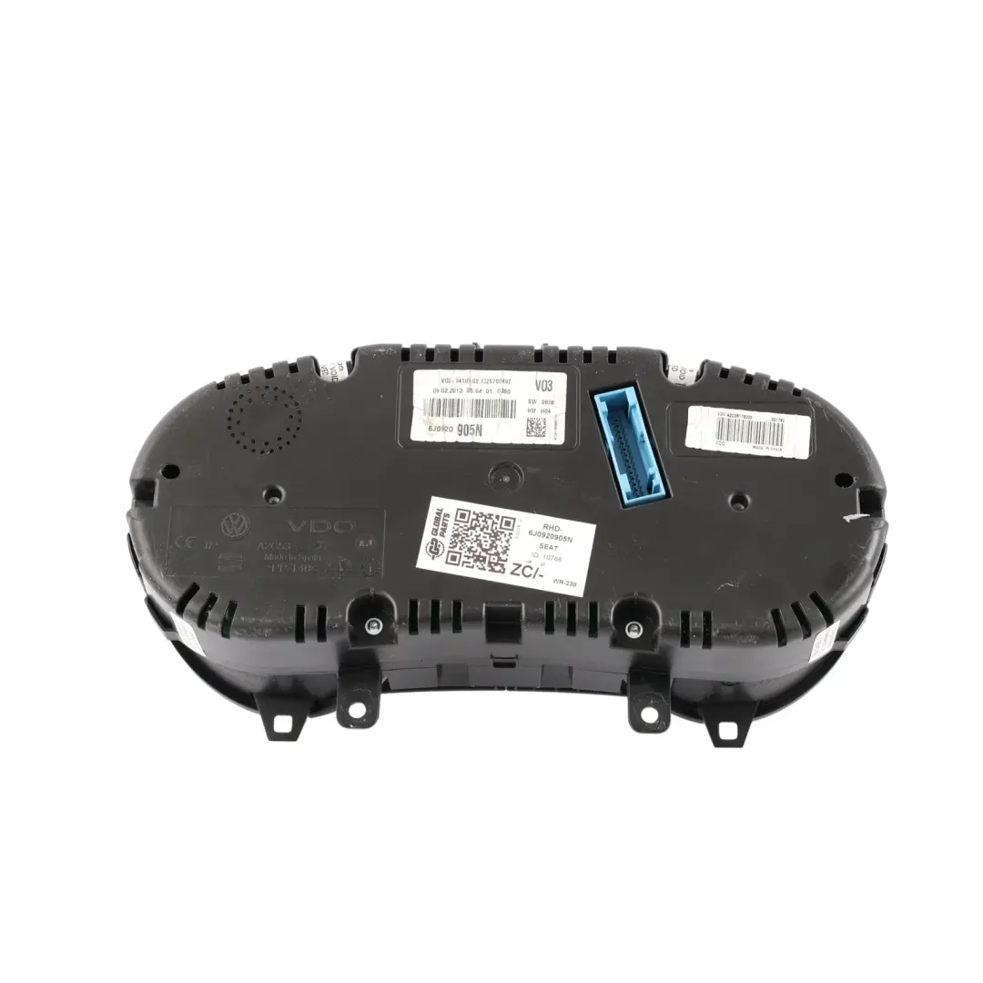 Seat Ibiza Mk4 Instrument Cluster Speedometer Clocks Diesel Manual - SKU RHD-6J0920905N - Part number 6J0920905N