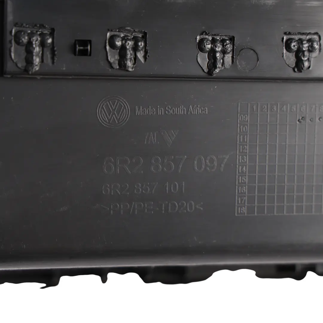 Mk5 Front Dashboard Glove Box Storage Compartment to Volkswagen Polo 6R with Part number 6R2857101L Volkswagen Polo 6R Mk5 Front Dashboard Glove Box Storage Compartment - SKU RHD-6R2857101L - Part number 6R2857101L