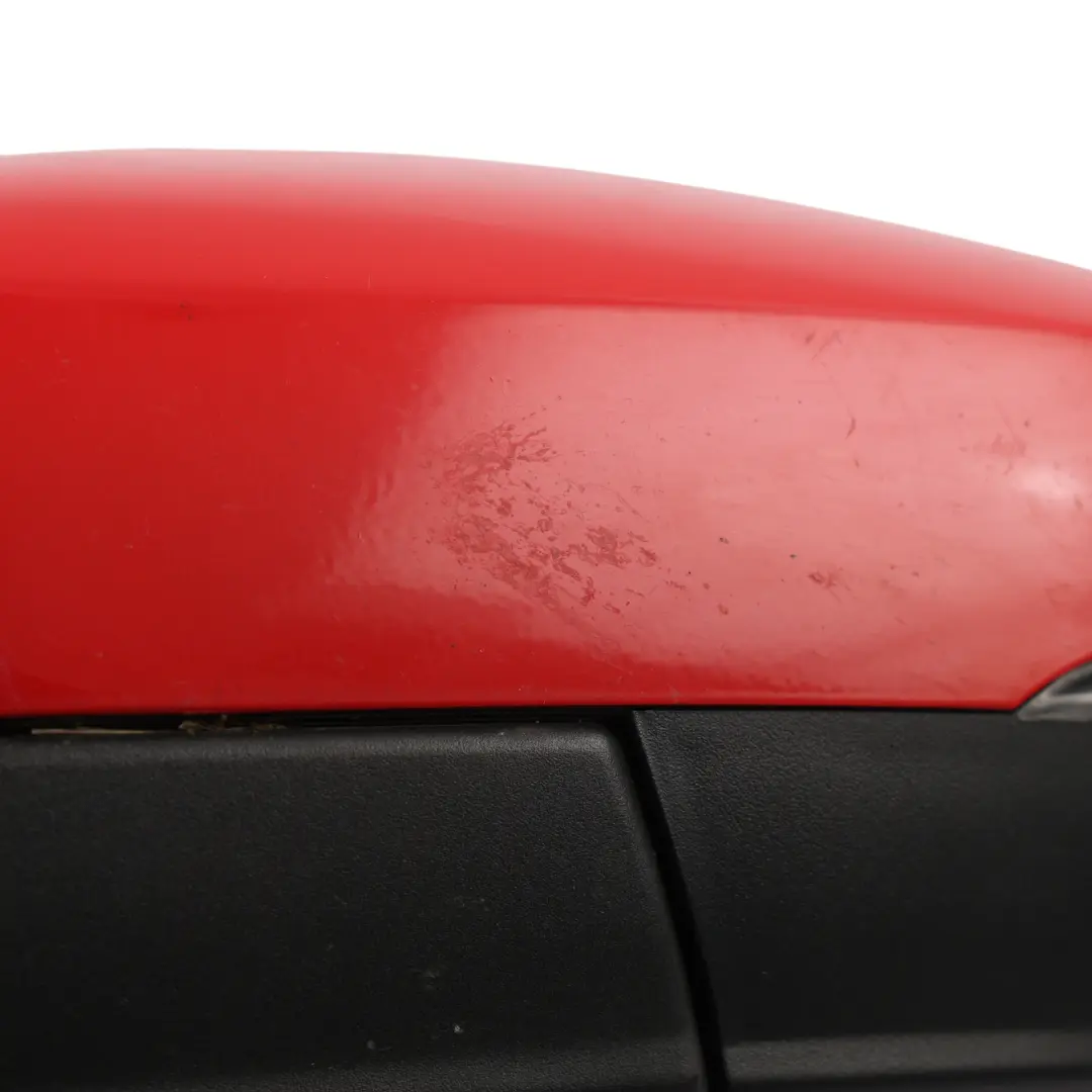 VW Polo 6R Door Wing Mirror Left N/S Side View Flash Red - P3G - SKU RHD-6R2857507AB-FLRE1 - Part number 6R2857507AB