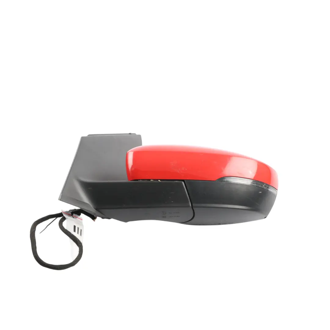 VW Polo 6R Door Wing Mirror Left N/S Side View Flash Red - P3G - SKU RHD-6R2857507AB-FLRE1 - Part number 6R2857507AB