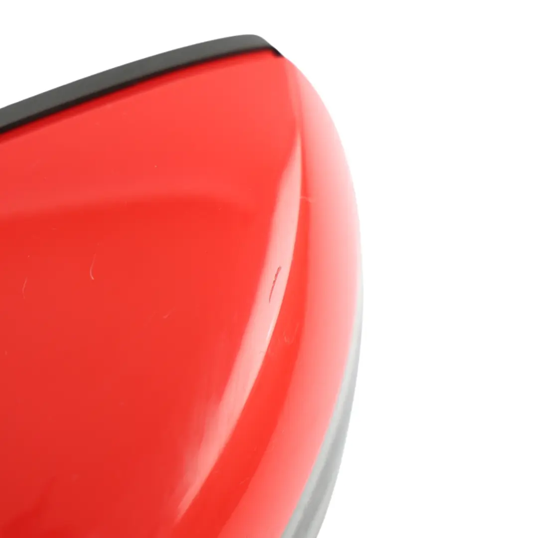 VW Polo 6R Door Wing Mirror Left N/S Side View Flash Red - P3G - SKU RHD-6R2857507AB-FLRE1 - Part number 6R2857507AB