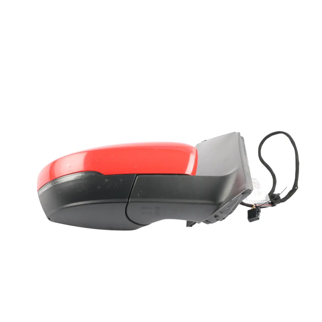 Door Wing Mirror Electric Heated Right O/S Flash Red - P3G to Volkswagen VW Polo 6R with Part number 6R2857508AB Volkswagen VW Polo 6R Door Wing Mirror Electric Heated Right O/S Flash Red - P3G - SKU RHD-6R2857508AB-FLRE - Part number 6R2857508AB