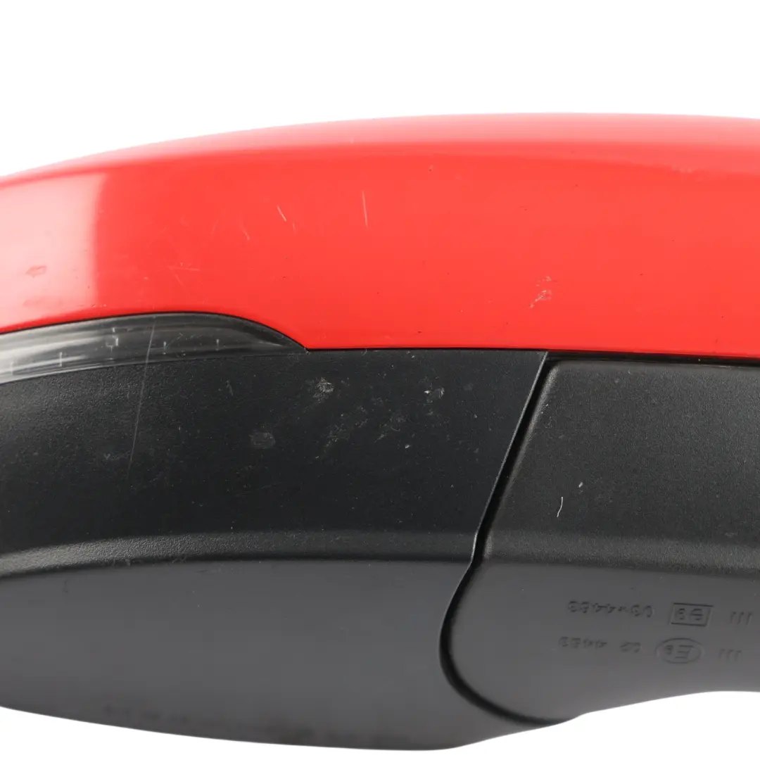 Door Wing Mirror Electric Heated Right O/S Flash Red - P3G to Volkswagen VW Polo 6R with Part number 6R2857508AB Volkswagen VW Polo 6R Door Wing Mirror Electric Heated Right O/S Flash Red - P3G - SKU RHD-6R2857508AB-FLRE - Part number 6R2857508AB