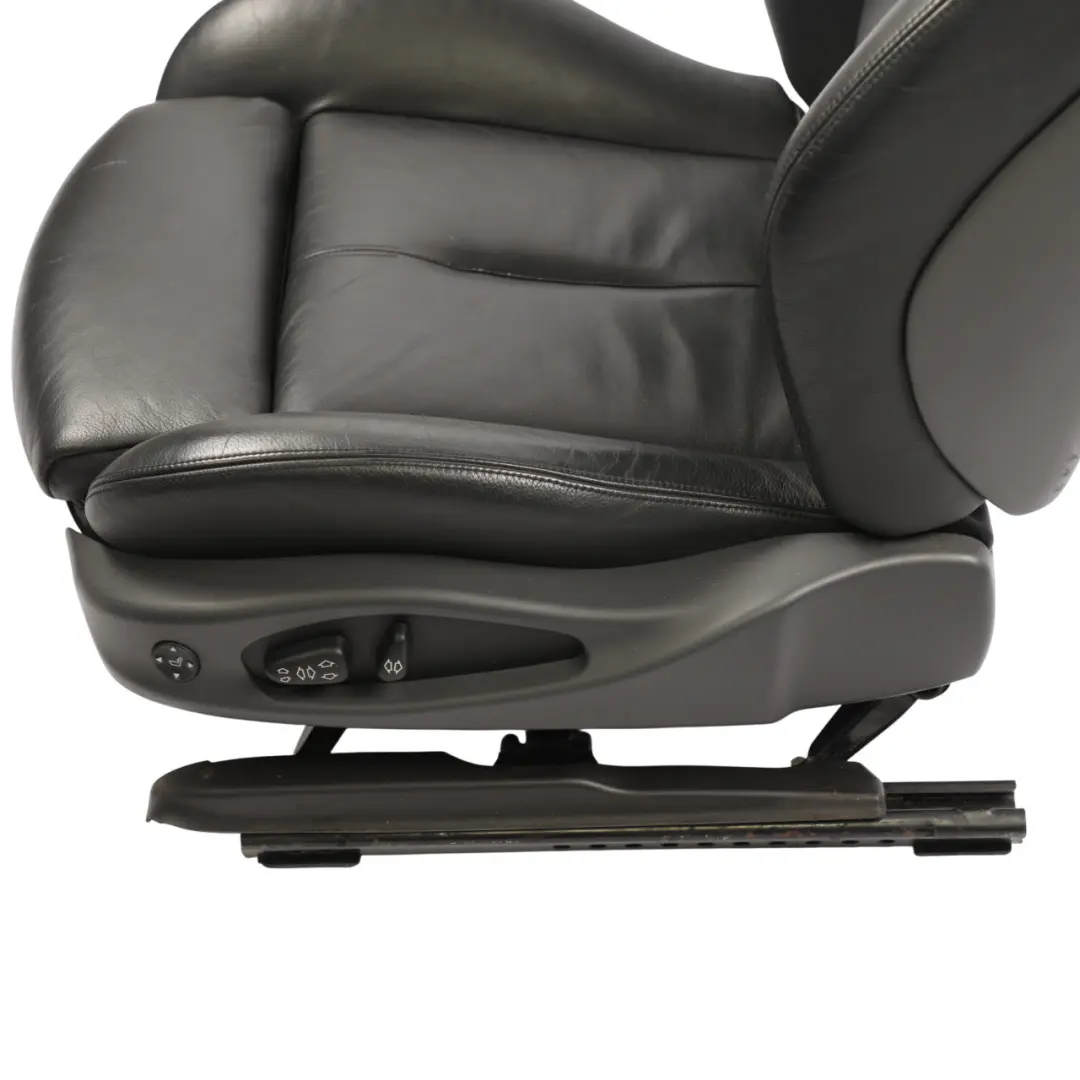 Front Seat BMW E63 Sport Black Heated Leather Left N/S Passenger Memory Lumbar to with Part number 7062790 Front Seat BMW E63 Sport Black Heated Leather Left N/S Passenger Memory Lumbar - SKU rhd-7062790-1 - Part number 7062790