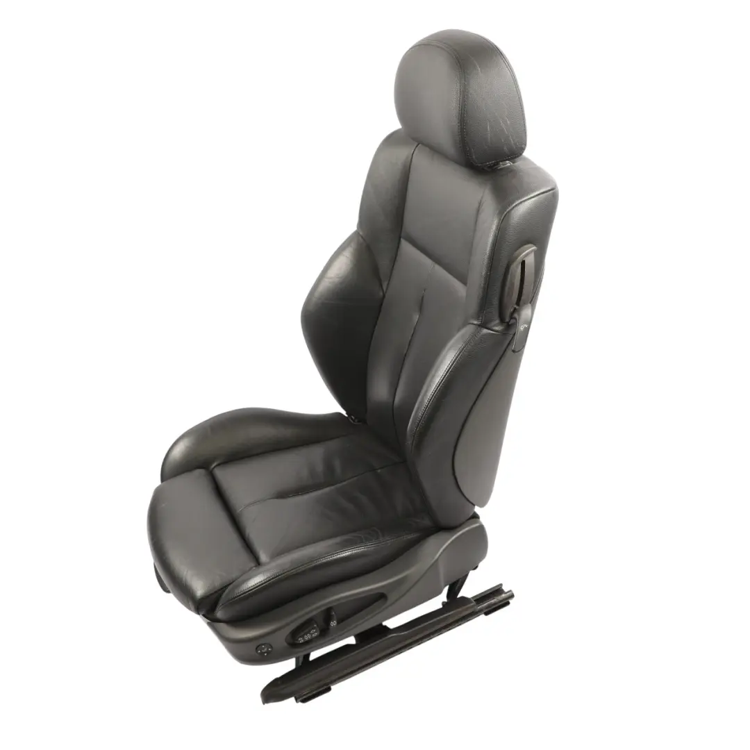 Front Seat BMW E63 Sport Black Heated Leather Left N/S Passenger Memory Lumbar to with Part number 7062790 Front Seat BMW E63 Sport Black Heated Leather Left N/S Passenger Memory Lumbar - SKU rhd-7062790-1 - Part number 7062790