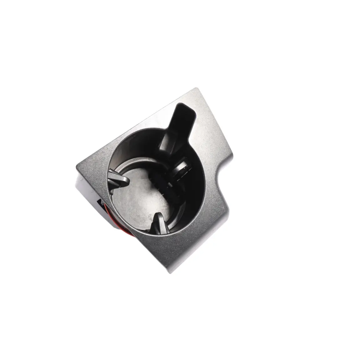 BMW E63 E64 Rear Cup Holder Drink Holder Centre Console Black - SKU RHD-7129347-1 - Part number 7129347