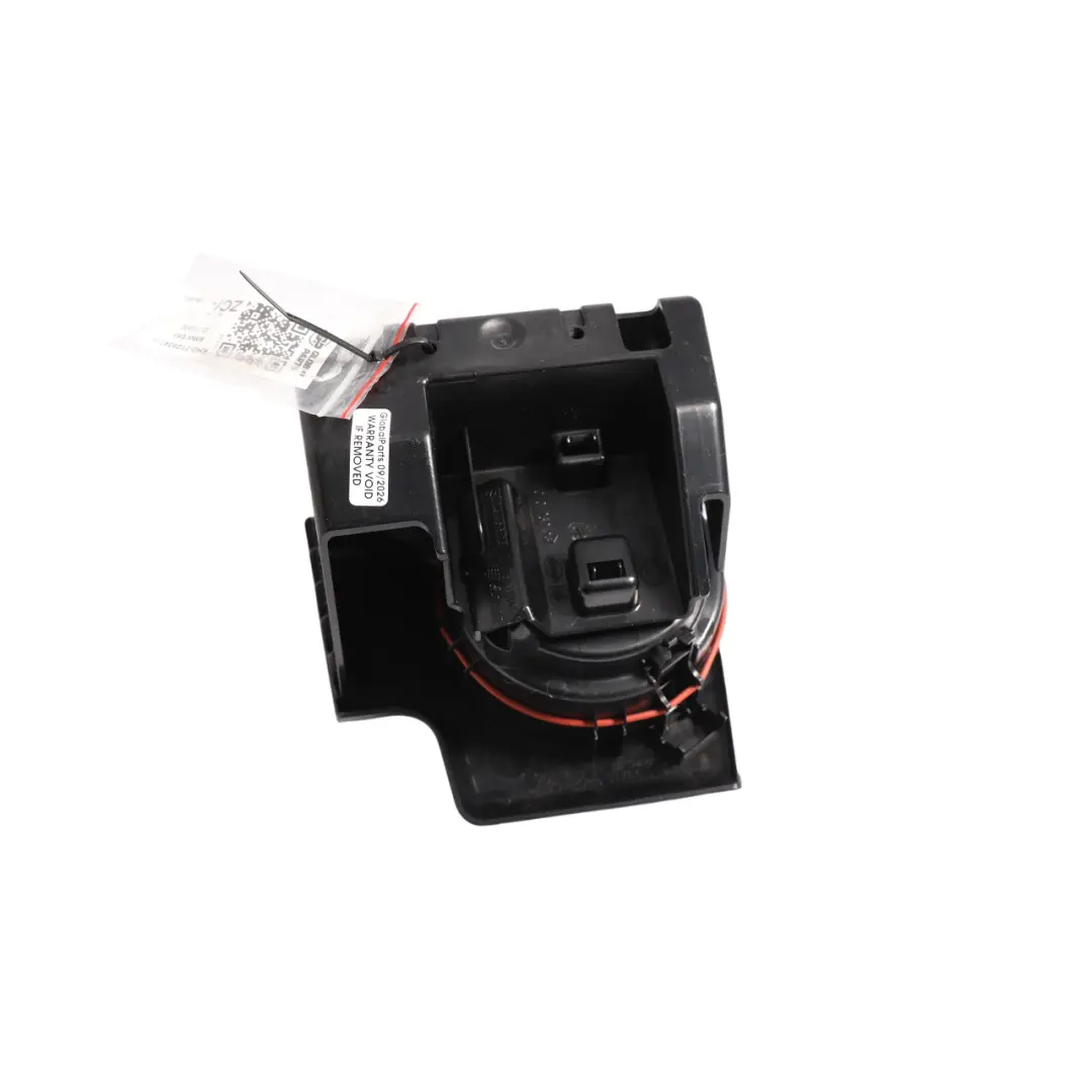BMW E63 E64 Rear Cup Holder Drink Holder Centre Console Black - SKU RHD-7129347-1 - Part number 7129347