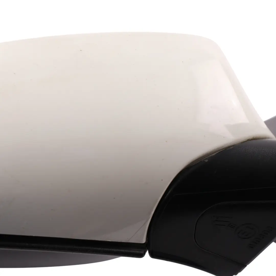 BMW 1 Series E87 Right Wing Mirror O/S 3 Pin Alpinweiss Alpine White 300 - SKU RHD-7189852-AW - Part number 7189852