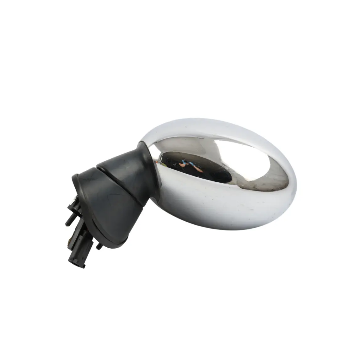 Exterior Left Door Wing Mirror N/S Chrome 3 Pins to Mini Cooper One 2 R50 R53 with Part number 7192471 Mini Cooper One 2 R50 R53 Exterior Left Door Wing Mirror N/S Chrome 3 Pins - SKU rhd-7192471-CHR2 - Part number 7192471