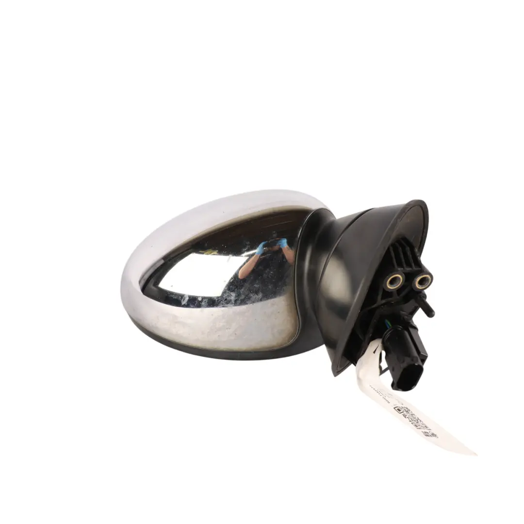 Mini Cooper One R50 R53 Exterior Heated Right Door Wing Mirror O/S Chrome - SKU RHD-7192472-CHR1 - Part number 7192472