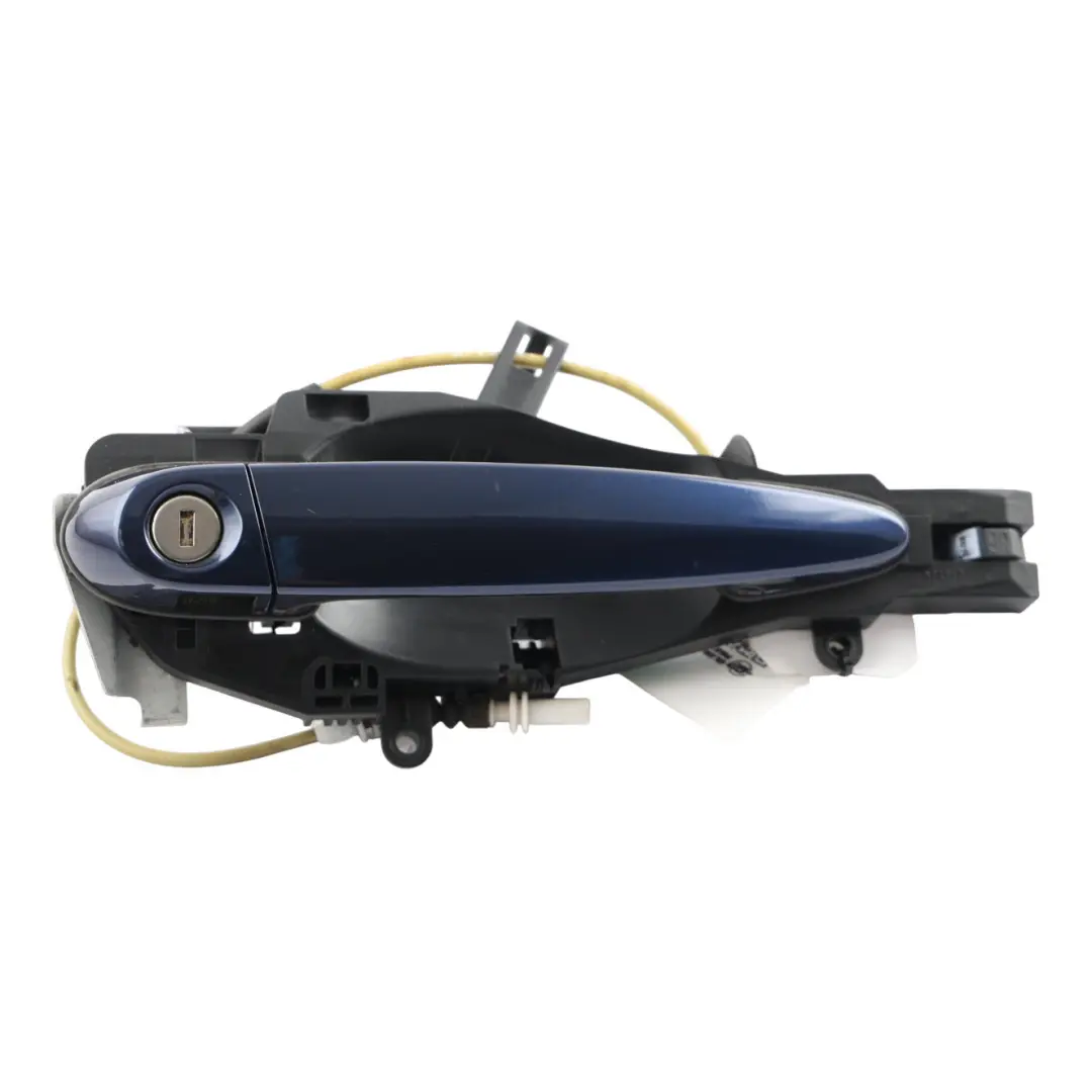 BMW X5 E70 Grab Handle Door Front Right O/S Outside Deep Sea Blue Metallic - A76 - SKU RHD-7193278-DSB - Part number 7193278