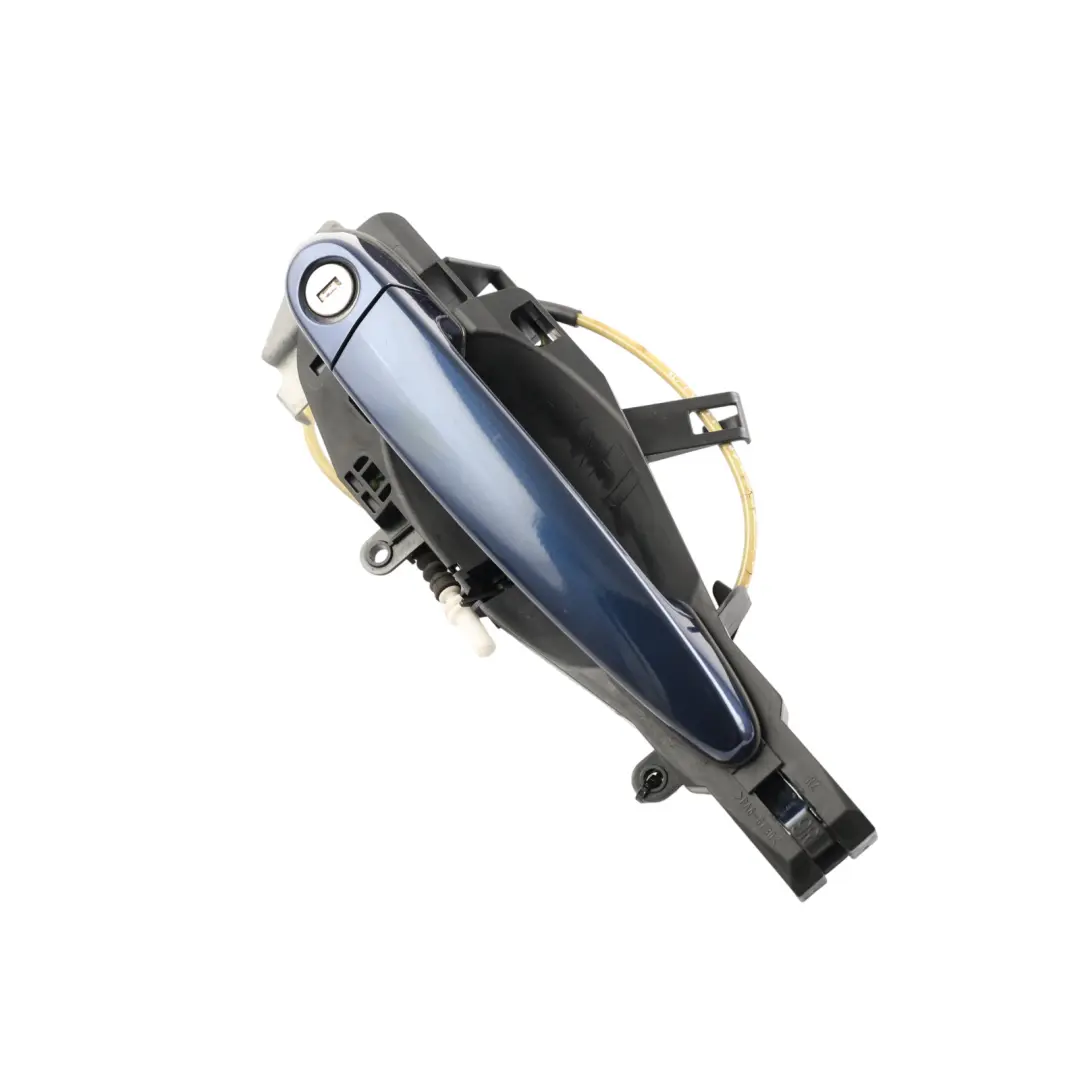 BMW X5 E70 Grab Handle Door Front Right O/S Outside Deep Sea Blue Metallic - A76 - SKU RHD-7193278-DSB - Part number 7193278