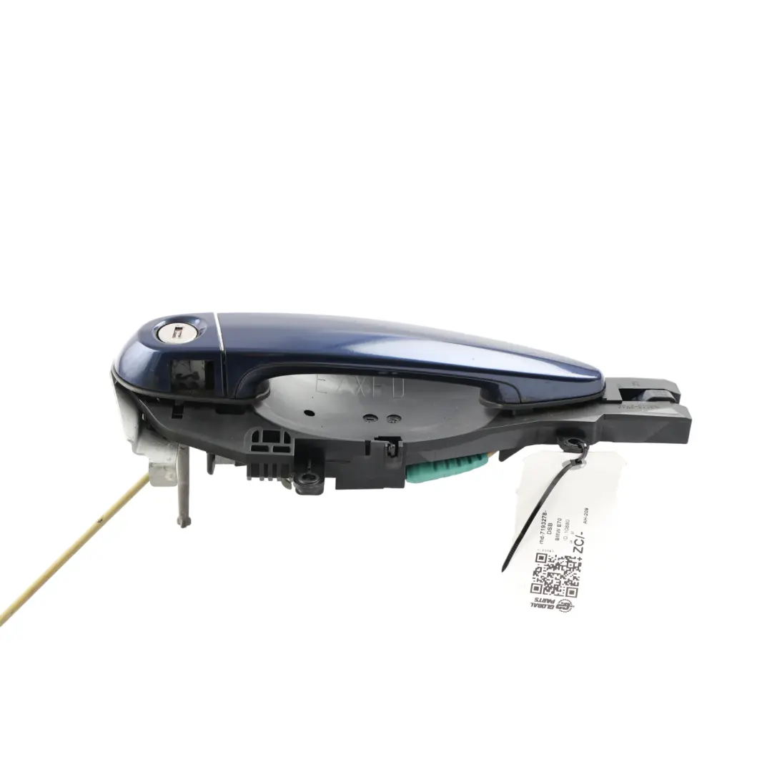 Grab Handle Door Front Right O/S Outside Deep Sea Blue Metallic - A76 to BMW X5 E70 with Part number 7193278 BMW X5 E70 Grab Handle Door Front Right O/S Outside Deep Sea Blue Metallic - A76 - SKU RHD-7193278-DSB - Part number 7193278