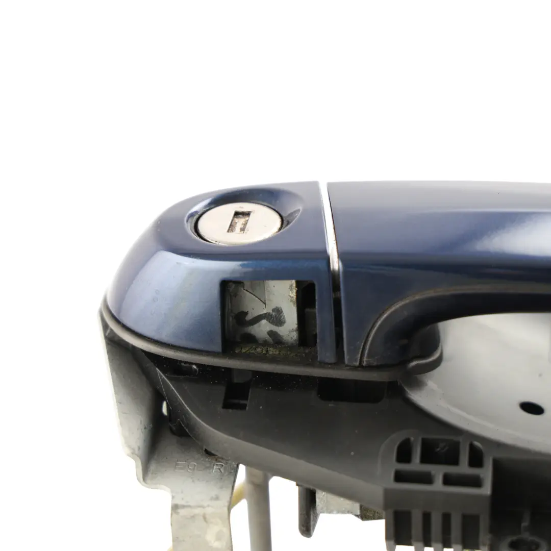 BMW X5 E70 Grab Handle Door Front Right O/S Outside Deep Sea Blue Metallic - A76 - SKU RHD-7193278-DSB - Part number 7193278