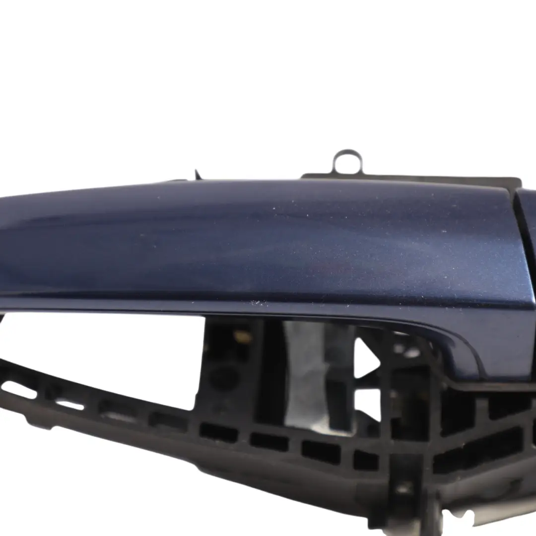 Right Door O/S Complete Grab Handle Tiefseeblau Blue A76 to BMW 1 Series F20 Rear with Part number 7242567 BMW 1 Series F20 Rear Right Door O/S Complete Grab Handle Tiefseeblau Blue A76 - SKU RHD-7242567-DSB - Part number 7242567