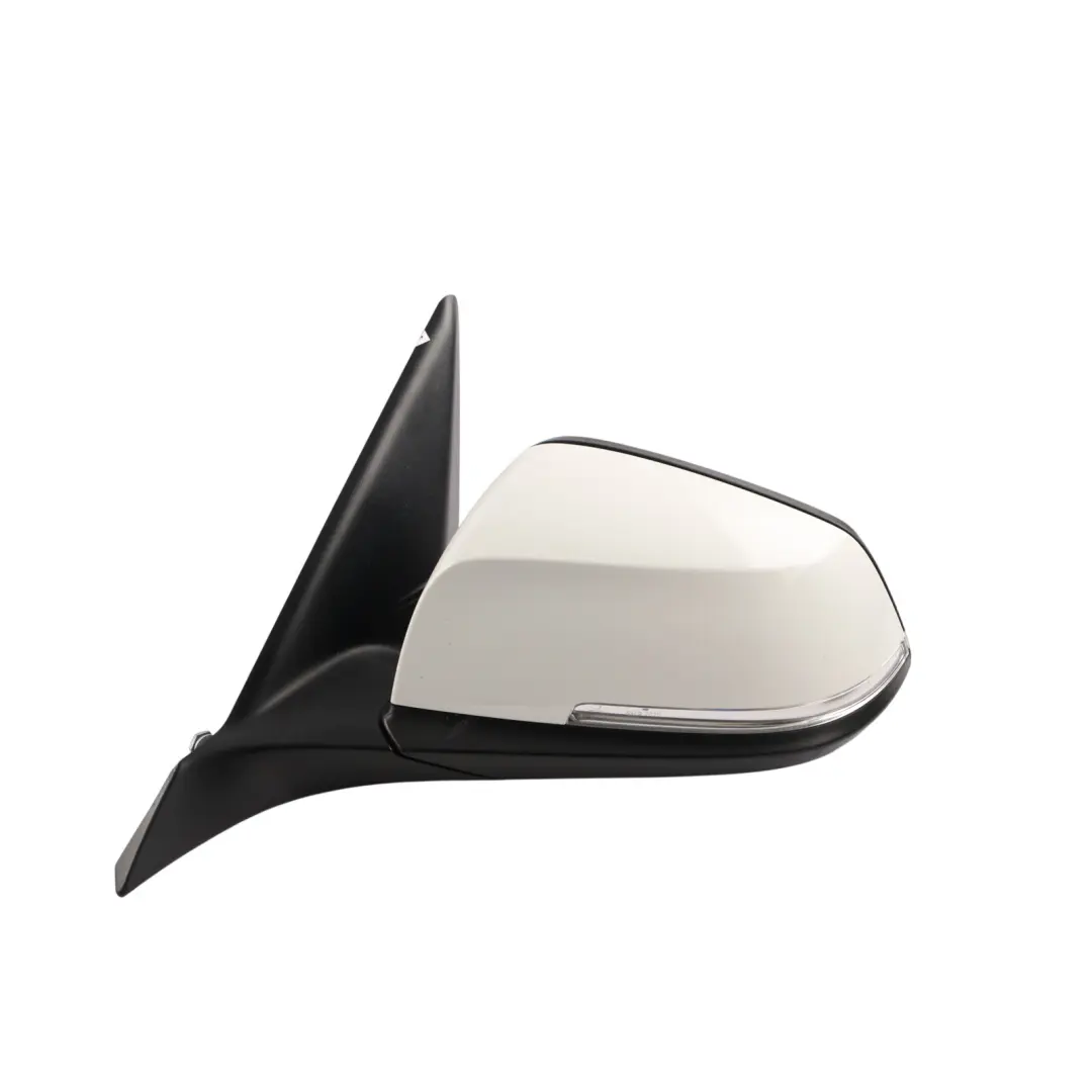 BMW F20 Wing Mirror Heated Left N/S Door Alpinweiss Alpine White 300 - SKU RHD-7242703-AW3 - Part number 7242703