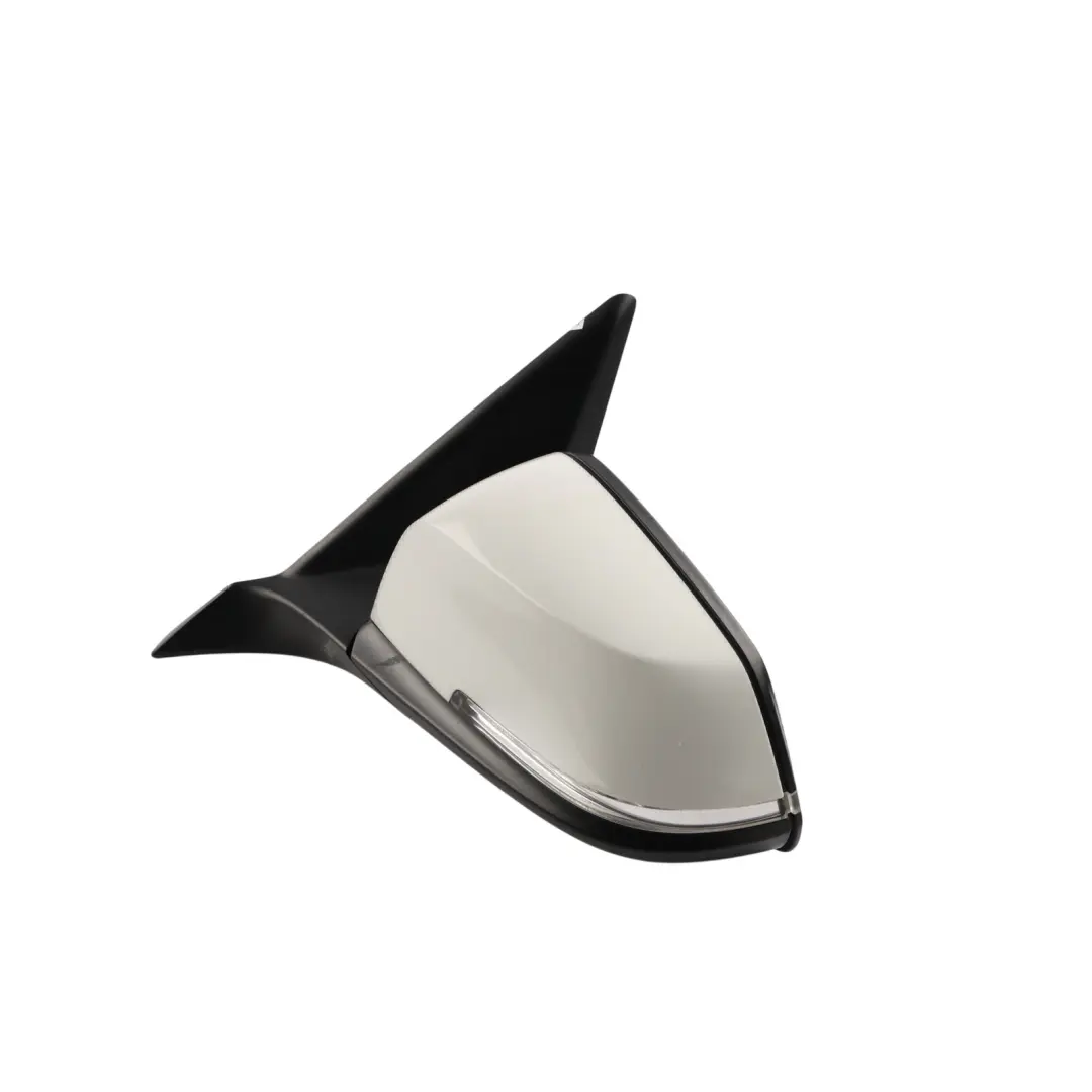 BMW F20 Wing Mirror Heated Left N/S Door Alpinweiss Alpine White 300 - SKU RHD-7242703-AW3 - Part number 7242703