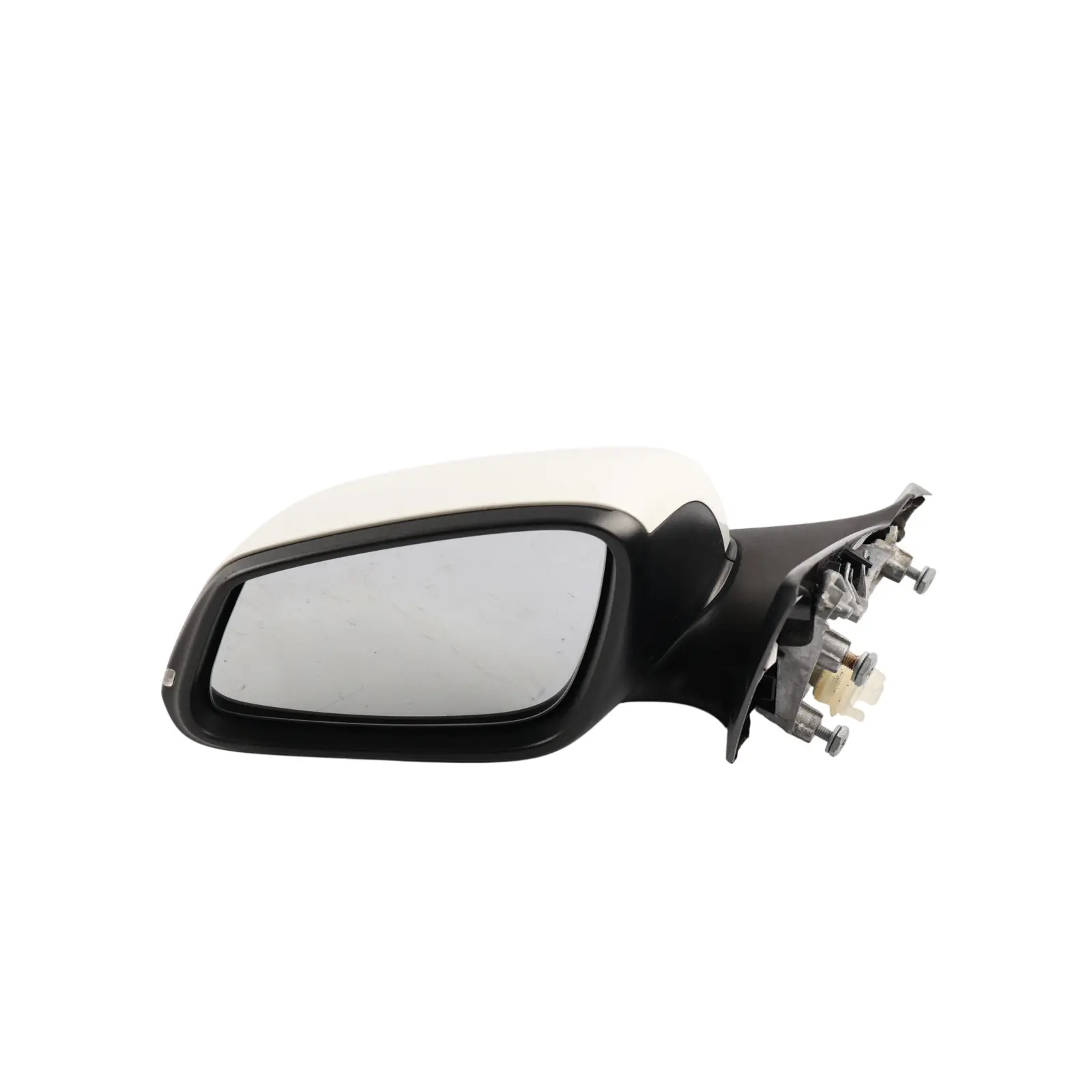 BMW F20 LCI Heated Left Wing Mirror N/S 6 Pins Alpinweiss Alpine White - 300