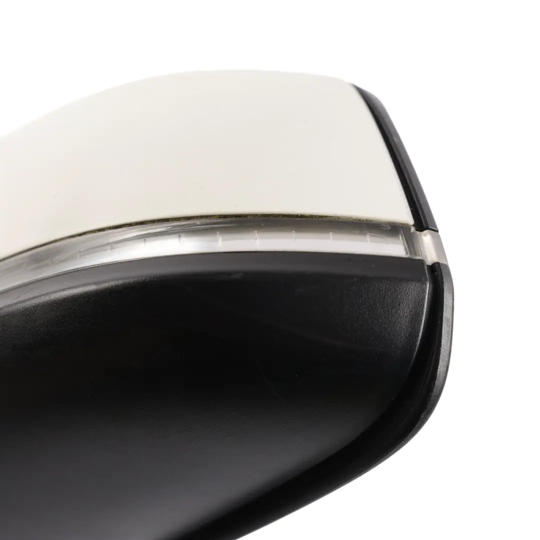 BMW F20 LCI Heated Left Wing Mirror N/S 6 Pins Alpinweiss Alpine White - 300 - SKU RHD-7242703-AW4 - Part number 7242703