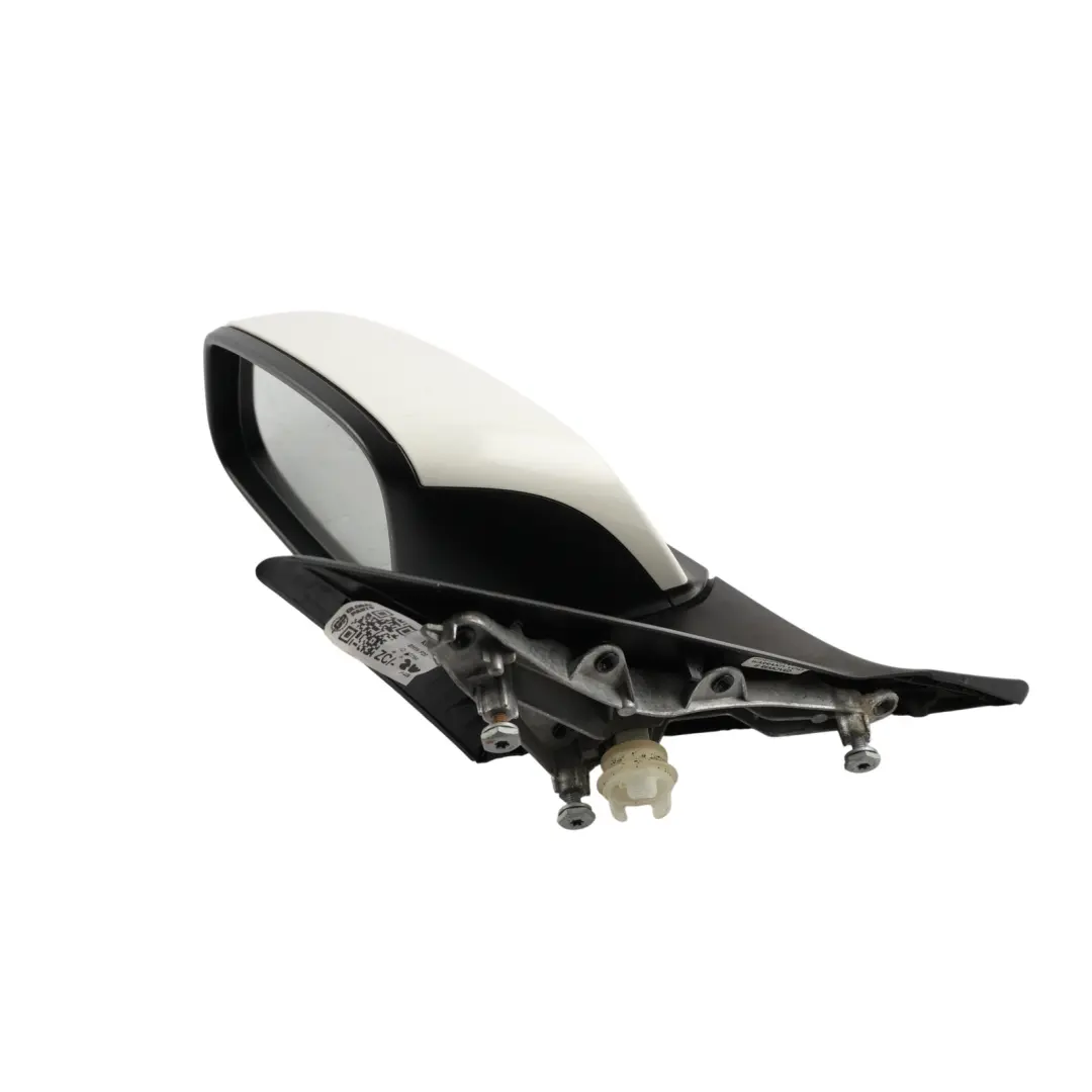 BMW F20 LCI Heated Left Wing Mirror N/S 6 Pins Alpinweiss Alpine White - 300 - SKU RHD-7242703-AW4 - Part number 7242703